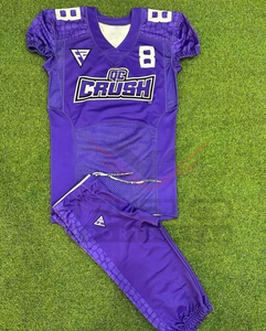 Conjuntos de Uniformes de Fútbol Americano Cómodos, Manga Corta, Transpirables, de Secado Rápido, Servicio OEM Personalizado para Venta en Línea - Product Image 3