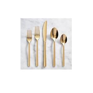 Ensemble de couverts en métal brillant personnalisé en acier inoxydable et argent avec poignée gravée classique ensemble de couverts élégants Offre Spéciale - Product Image 5