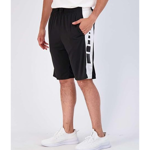 Short de sport pour homme Séchage rapide Running Training Fitness Panneau latéral Logo personnalisable Pantalon de survêtement Short Gym and Active Wear - Product Image 3