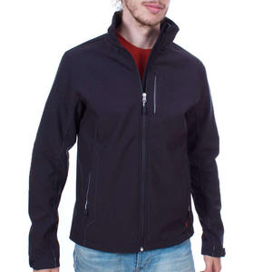 Veste softshell d'hiver personnalisée 2025 pour hommes avec capuche zippée High Street Style col montant adapté à l'extérieur - Product Image 4