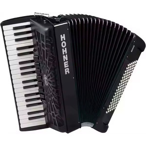 Accordéon à piano Hohner Bravo III 72 diatonique d'origine 100% authentique de qualité supérieure, sac noir, sangles - Product Image 3