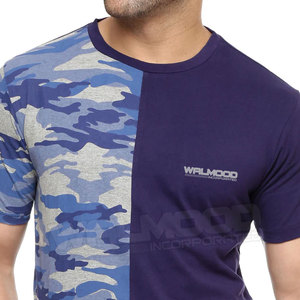 เสื้อยืดแขนสั้นสำหรับผู้ชาย,เสื้อยืดลำลองสีล้วนพิมพ์ลายได้ตามที่ต้องการ - Product Image 6