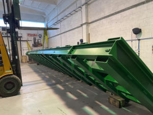 Remolque Baldi de alta calidad de producción italiana ACR 9.000-9.000Kg de capacidad Remolque de transporte pesado de alto rendimiento en industrias - Product Image 3