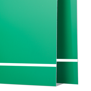 1.3mm Green to <b>White</b> Two-Tone <b>Acrylic</b> Sheet (4pcs) - Product Image 3