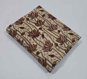 Jaipur ผ้าฝ้ายบล็อกพิมพ์ด้วยมือแบบ100% ทำด้วยมือผ้าฝ้ายแบบดั้งเดิมเป็นมิตรต่อสิ่งแวดล้อมระบายอากาศได้ - Product Image 1