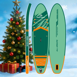 Planche à pagaie <span class=keywords><strong>gonflable</strong></span> tout-terrain, durable, portable, écologique, certifiée CE, pour débutants, nouvelle meilleure version 2026 - Product Image 1