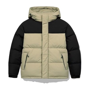 Hot Sale Custom Puffer <b>Jacket</b> for <b>Men</b> and Women Stand Collar Breathable Spring Fashion Classic Warm Coat OEM 2026 - Product Image 4