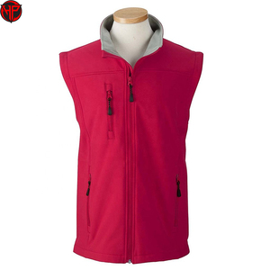 Gilet en polaire pour homme avec logo personnalisé OEM, coupe ajustée, polaire polaire sans manches, veste zippée intégrale, gilet en polaire pour la chasse et les activités de plein air pour homme - Product Image 5