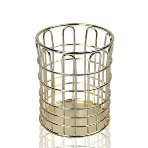 แท่นวางช้อนส้อมโลหะทรงกลมทำจากทองแดงโบราณสำหรับตกแต่งโต๊ะในบ้านรูปทรงกลม - Product Image 2