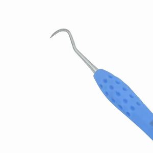 Professional Double-Ended Dental Scalar Manual Power <b>Tooth</b> Scraper with Blue Plastic Handle for <b>Teeth</b> <b>Cleaning</b> Wholesale - Product Image 5