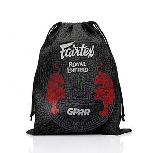 Guantes de Boxeo Fairtex de Cuero Negro Transpirable de Alta Calidad para Soporte de Muñeca, Impresión Serigrafiada, Artes Marciales, Kickboxing - Product Image 6