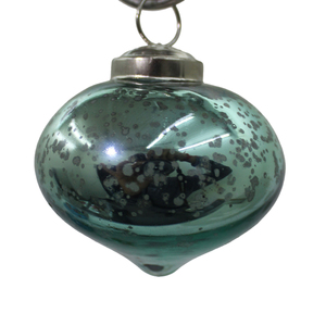 Ornement en verre à succès, ornement rond élégant pour la décoration de l'arbre de Noël - Product Image 1