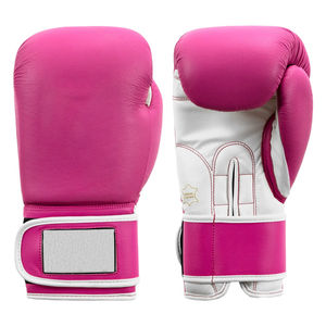 Guantes de boxeo profesionales con logotipo personalizado Guantes DE BOXEO DE LUCHA hechos de guantes de cuero sintético pakistaní - Product Image 1