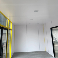 Cabane Apple préfabriquée mobile personnalisable 20ft 40ft, Maisonnette préfabriquée moderne populaire pour l'extérieur, Villa préfabriquée