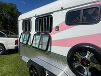 Remorque pour chevaux ICON 2HAL, nouvelle, pour 2 chevaux, chargement par l'angle, 3500 kg, en aluminium, remorque pour chevaux, caravane équine, L860 SN, à prix avantageux