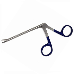 Pinzas ENT de cocodrilo manuales de la mejor calidad, mandíbula dentada, acero inoxidable recubierto de color, instrumentos quirúrgicos nasales y reutilizables para el oído - Product Image 5