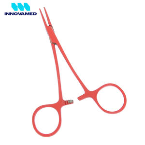 Pinzas Hemostáticas Rectas Manuales de Acero Inoxidable Quirúrgico, Tipo Mosquito con Bloqueo, Juego de Instrumentos con Certificación de Seguridad Mol de Fábrica - Product Image 6