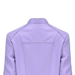 2025 Meilleures ventes Femmes Mode Vestes en cuir Vêtements d'hiver Femmes Mode Vestes en cuir - Product Image 4