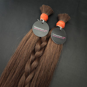 Couleur personnalisée Vierge Remy Trame Extensions de Cheveux Soyeux Lisse Prêt à Expédier Meilleur Prix sur Vietnam-Paquets de Cheveux Humains Bruts - Product Image 4