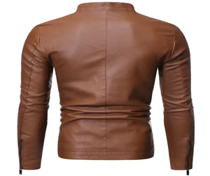 Chaqueta deportiva de cuero de talla grande personalizada de alta calidad para hombre, transpirable e impermeable para motocicleta, ropa de carreras de automóviles diseñada - Product Image 6