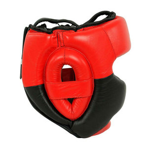 Wholesale Price Boxing Headgear for protection Professional Custom PU <b>Head</b> Guard BoxingLeather <b>Head</b> Guard OEM Customized - Product Image 4