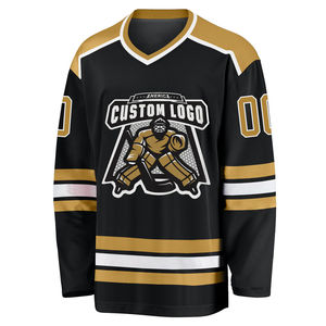 Uniforme Deportivo de Equipo Personalizado de Alta Calidad al por Mayor, Jersey de Hockey sobre Hielo de Último Diseño con Nombre de Equipo OEM, Patrón en Blanco para Impresión - Product Image 4