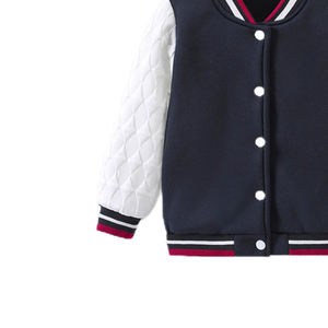Wholesale Top Selling Kid Varsity <b>Jackets</b> with <b>Long</b> Sleeves Best Quality Professional Blank Kids Varsity <b>Jacket</b> - Product Image 6