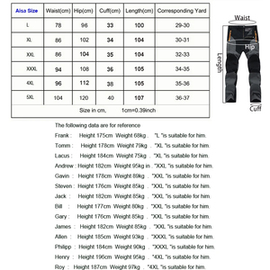 Pantalon de randonnée pour homme, séchage rapide, respirant, multi-poches, pour trekking - Product Image 5
