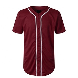 Maillots de baseball personnalisés en gros avec impression de personnages, logo personnalisé, sublimation, vêtements de sport respirants, séchage rapide, 100% - Product Image 5