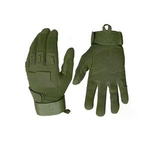 Guantes deportivos de cuero alto con dedos completos, logotipo personalizado, entrenamiento al aire libre, Escalada, tiro, tácticas, guantes protectores de combate táctico - Product Image 1