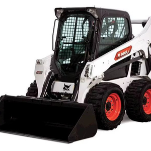 Chargeuse compacte sur pneus S590 d'occasion 2024, charge utile nominale de 3 tonnes, pompe hydraulique, mini-chargeuse frontale, machine de terrassement - Product Image 1