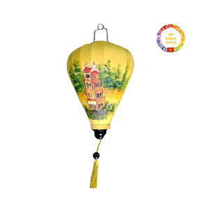 โคมไฟเวียดนามช่างฝีมือออกแบบมาสำหรับร้านบูติกระเบียงและพื้นที่ไลฟ์สไตล์ - Product Image 5