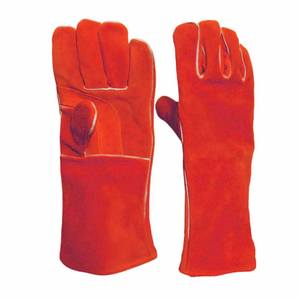 Gants de sécurité industriels robustes en cuir de vachette pleine fleur, résistants à la chaleur, antistatiques, résistants aux déchirures, 7 oz - Product Image 3