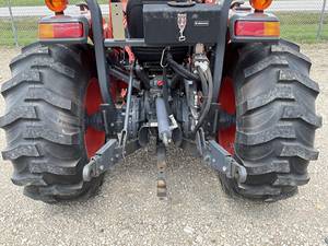 Kubota MX5400HST 4x4 d'occasion 2020 avec chargeur frontal et godet à attache rapide de type skid steer - Product Image 6