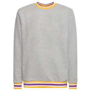 Sudadera Personalizada de Alta Calidad Estilo Universitario con Cuello Redondo, 100% Algodón, Logotipo Bordado, Forro Polar Lavado, Invierno - Product Image 1