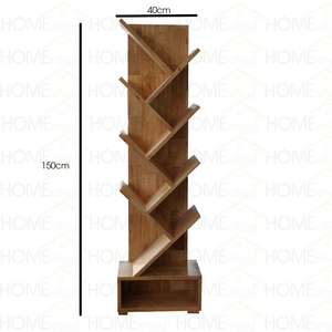 Reddish-Brown KS68045 <b>Tree</b> <b>Branch</b> Bookshelf Decorative Standing Type for Living Room - Product Image 5