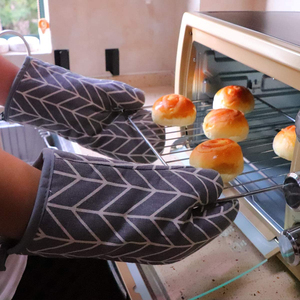 Guantes de cocina suaves OEM, venta al por mayor, guantes de horno de cocina hechos a medida O, guantes cómodos de alta calidad con tamaño/color personalizados - Product Image 4