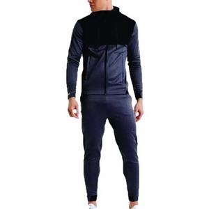 Custom Printing Embroidery Logo Hoodies and <b>Trouser</b> Sweat <b>Suits</b> With Track <b>Suits</b> Sets 100%Cotton Zipper Man Tracksuits - Product Image 5