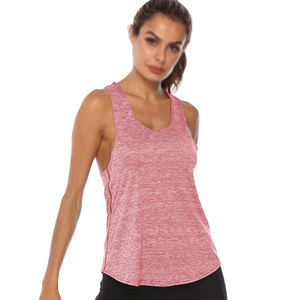 Tops pour femmes à séchage rapide, en coton, vêtements de fitness et de sport, débardeurs sans manches grande taille avec service OEM - Product Image 1