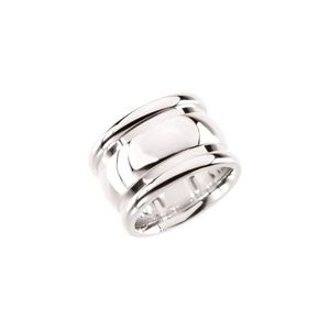 Stuller Grooved <b>Ring</b> Gift for 50791:60001P SS - Product Image 1