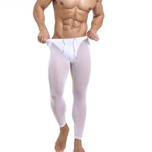 Collants de compression de course respirants, à séchage rapide, résistants à l'eau, en coton élastique et fibre de bambou, leggings pour hommes, personnalisables - Product Image 4