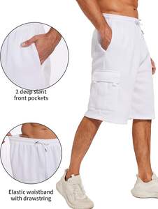 กางเกงขาสั้นสำหรับผู้ชายแบบไม่มีรอยต่อสำหรับเล่นกีฬาฟิตเนสโยคะออกกำลังกายกางเกงขาสั้นสำหรับยิมแบบกำหนดเองใหม่2025 - Product Image 3