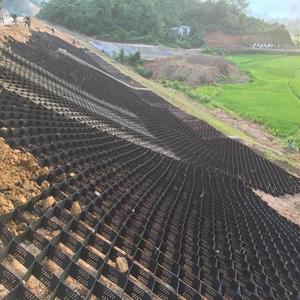 Geocelda de HDPE para Estabilización de Grava, para Construcción de Carreteras, 100 mm de Altura y 356 mm de Espacio de Soldadura, Geocelda de HDPE de Alta Resistencia - Product Image 6