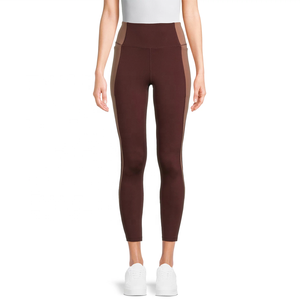 Mallas de Yoga marrones de cintura alta para mujer, la mejor ropa de entrenamiento, ropa elástica atlética para correr, nuevas mallas de gimnasio para Yoga - Product Image 1