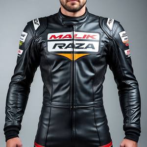 Combinaison en cuir de course de moto OEM bas quantité minimale de commande | Malik Raza approvisionnement en gros personnalisé - Product Image 5