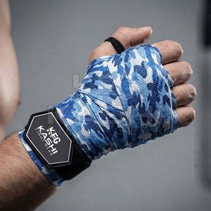 Vendas de Mano de Neopreno y Algodón para Entrenamiento de Boxeo, Hechas en Fábrica, Duraderas, Cómodas y Ecológicas, Tejido Elástico para Práctica de Gimnasio y Kickboxing - Product Image 4