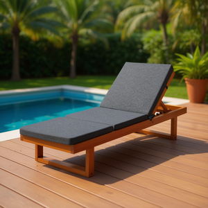 New Arrival Premium Quality Outdoor Foam Beach Lounger Cushion Pad Garden Sun Lounger <b>Mat</b> for Pool <b>Patio</b> Wholesale 5801020801 - Product Image 3