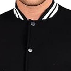 Chaqueta Universitaria de Primera Calidad con Logotipo Personalizado, Chaqueta de Béisbol Universitaria Vintage con Bordado de Letras para Hombre, Cargada por Dress Sports - Product Image 2