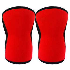 Accessoires de gym, genouillère en néoprène, soutien de compression pour la musculation, entraînement physique, logo personnalisé, protection épaissie anti-UV - Product Image 3