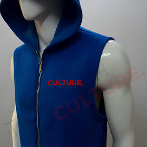 Débardeur surdimensionné sans manches personnalisé OEM, style streetwear, pour homme, vintage, délavé à l'acide, veste de sport. Mots-clés pour cela - Product Image 3